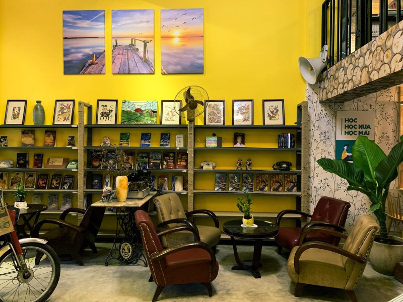 quán cafe sách tại Đà Nẵng 