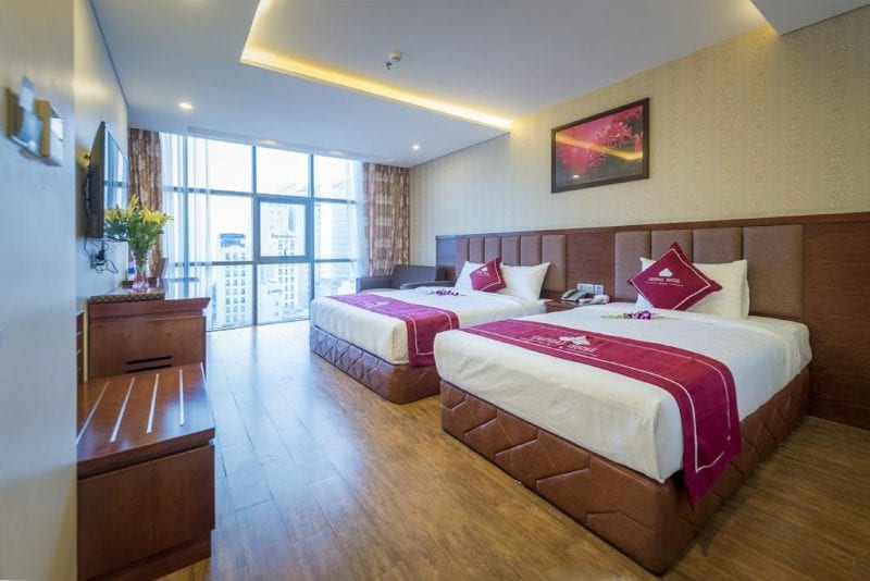 khách sạn 3 sao gần biển có hồ bơi đà nẵng-khách sạn Crystal Đà Nẵng