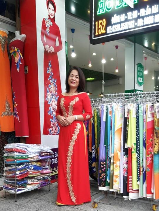 Địa chỉ bán vải nhuộm áo dài tại Đà Nẵng