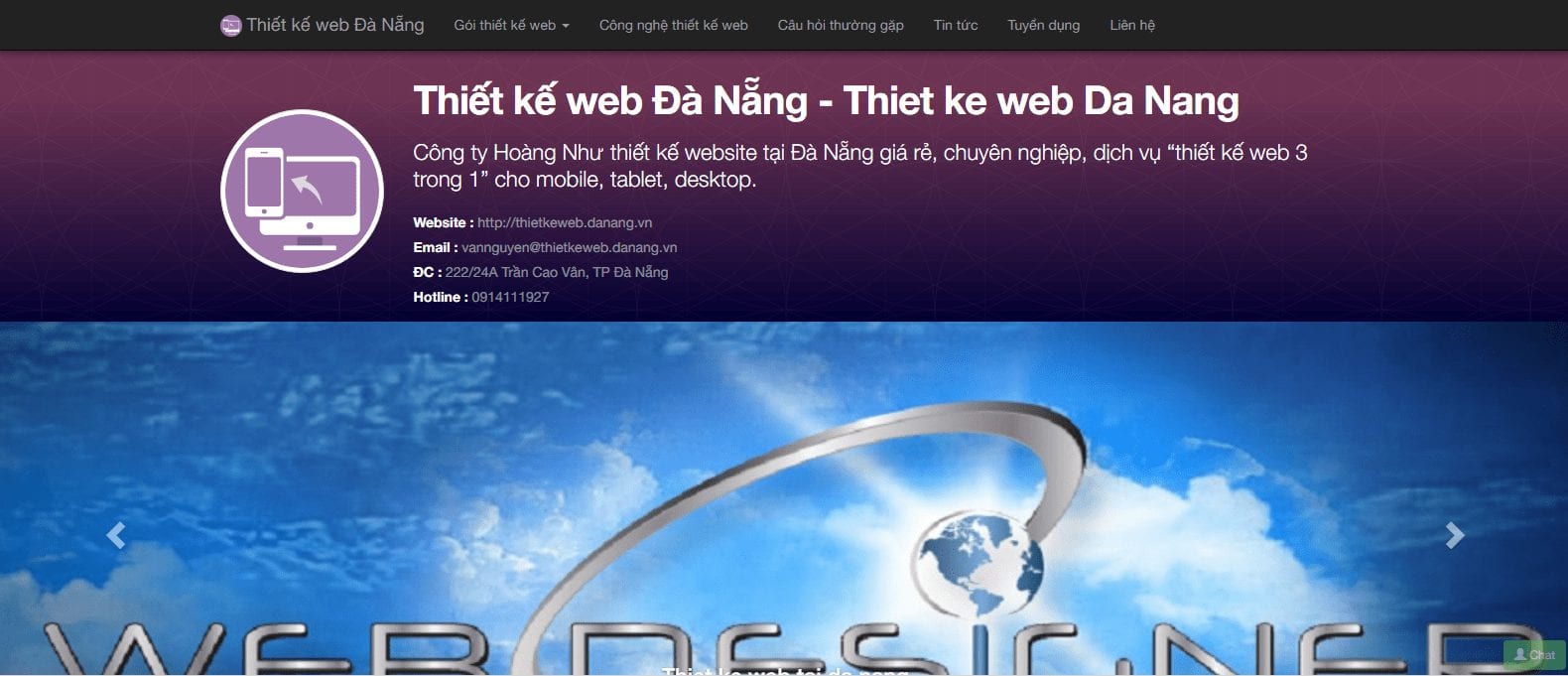 công ty thiết kế website chuyên nghiệp Đà Nẵng