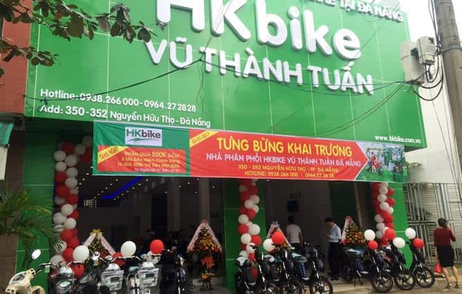 cửa hàng xe đạp điện ở Đà Nẵng