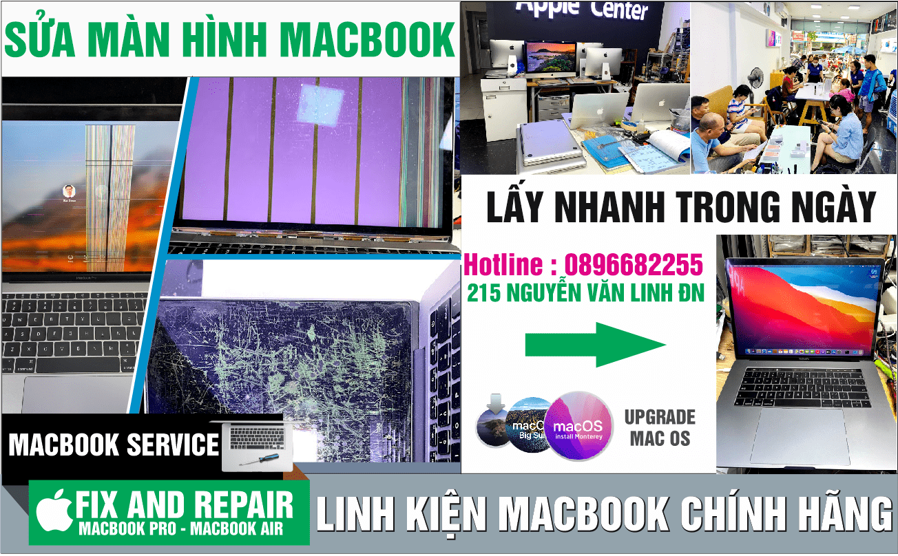 Sửa macbook Đà Nẵng