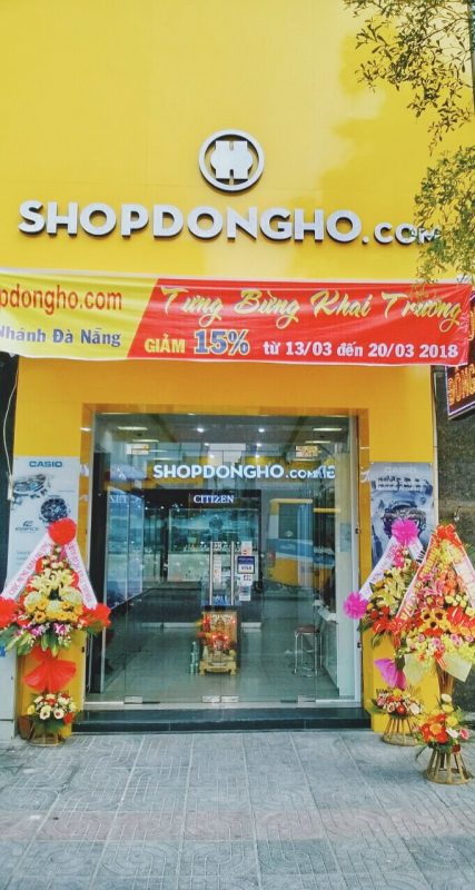 cửa hàng đồng hồ nữ tại Đà Nẵng