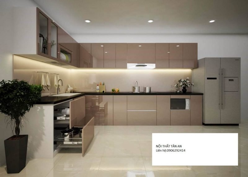 Mẫu mới 2024 nội thất bếp Đà Nẵng đẹp và tiện nghi