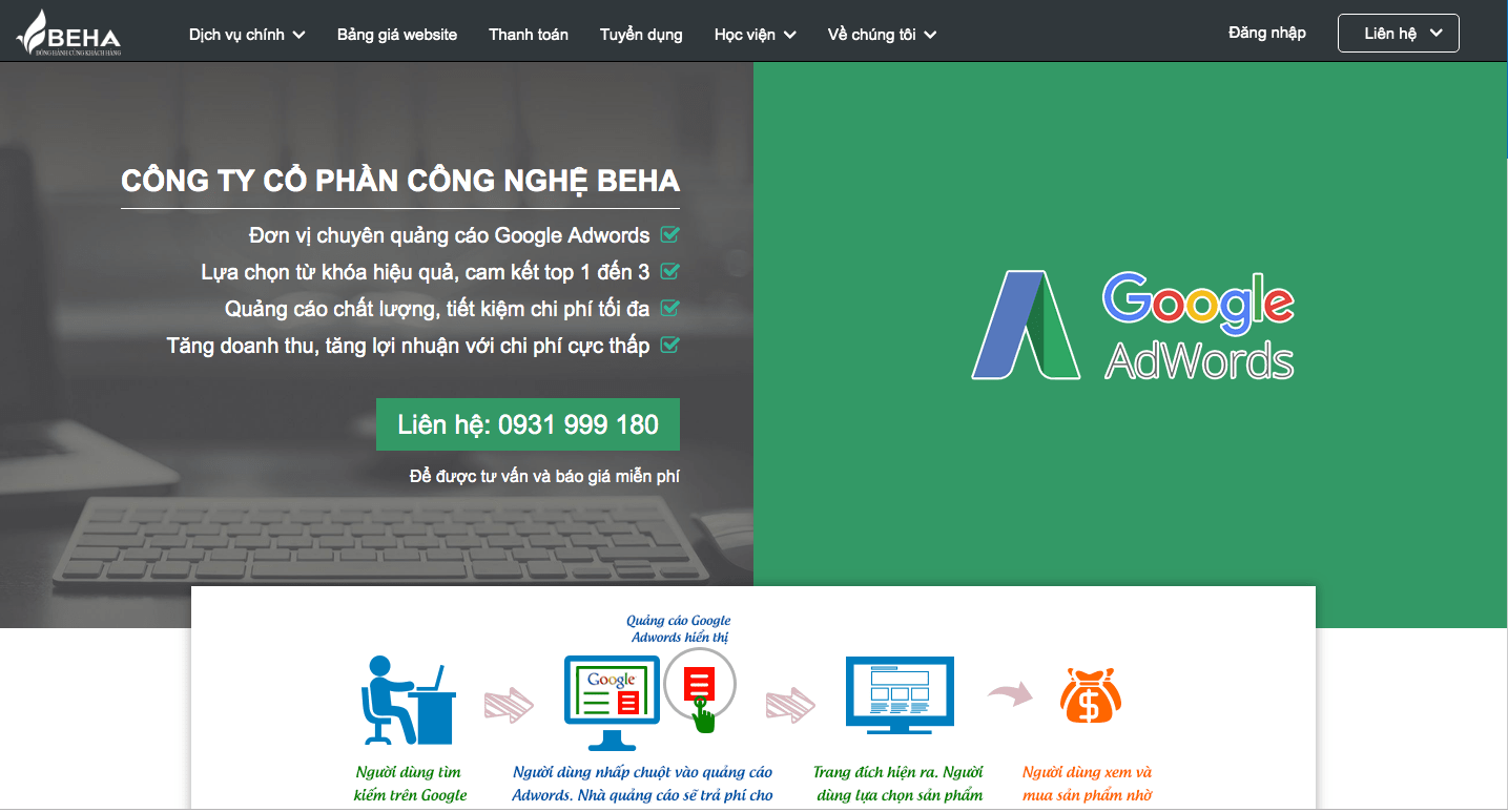 Dịch vụ quảng cáo Google Ads Đà Nẵng