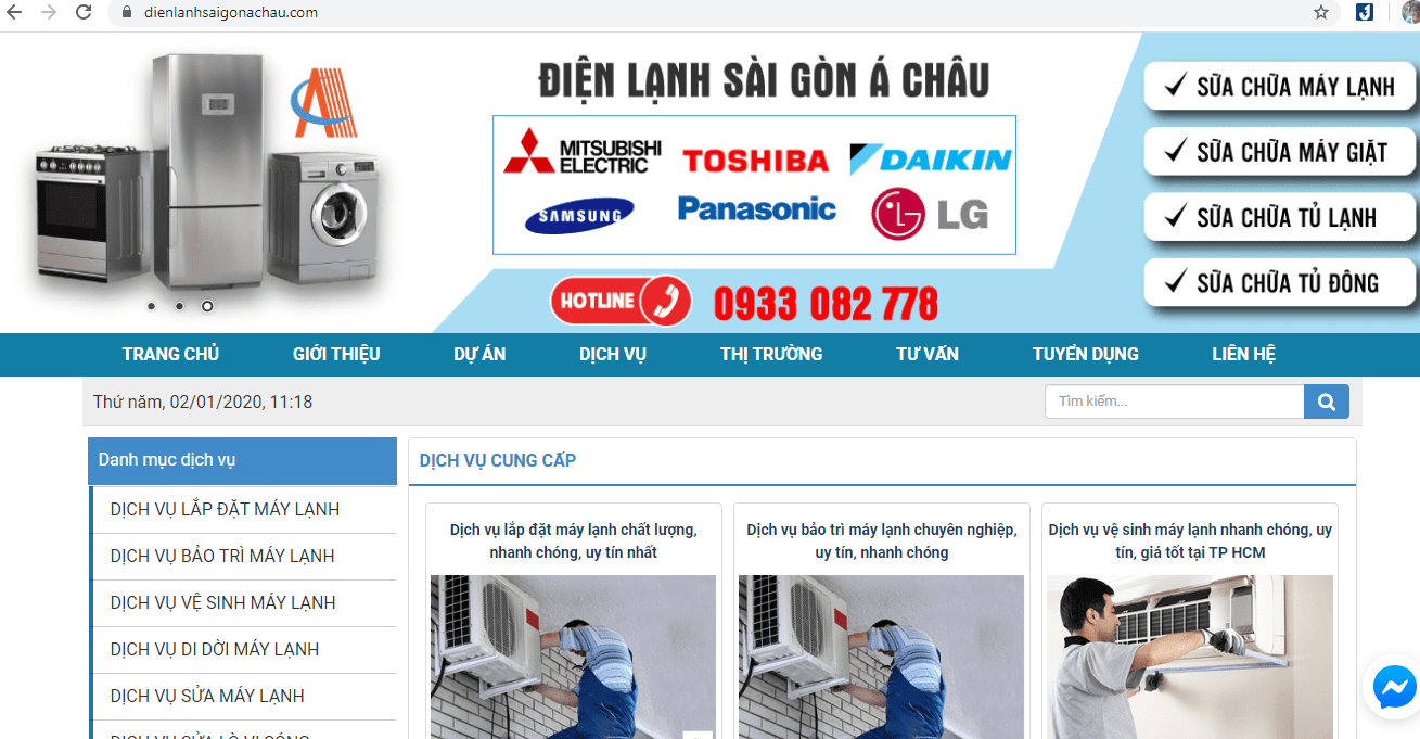 sửa chữa máy giặt Sài Gòn