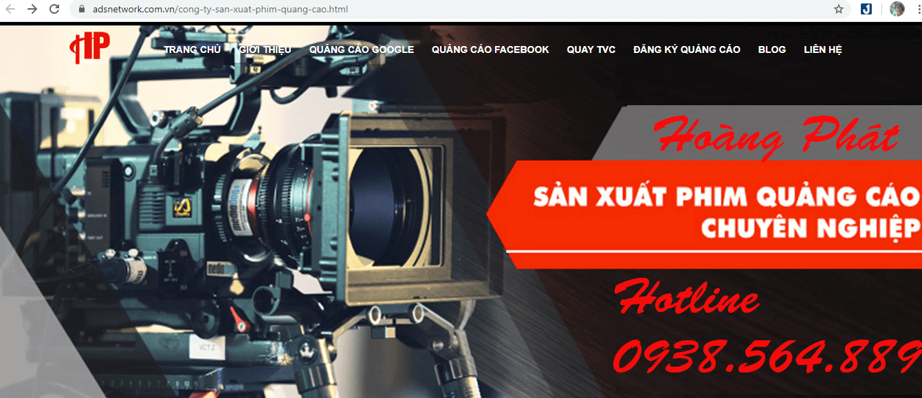 dịch vụ quay phim chất lượng cao ở Sài Gòn