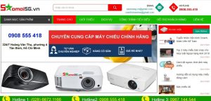 lắp đặt máy chiếu tại Sài Gòn