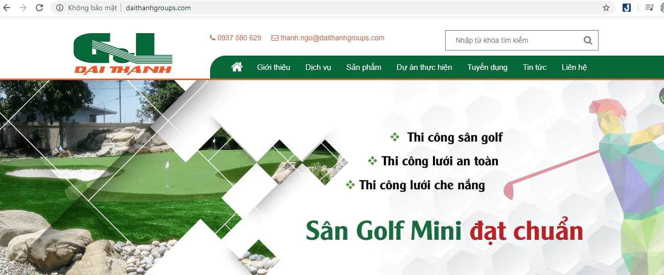 công ty cung cấp cỏ nhân tạo Sài Gòn