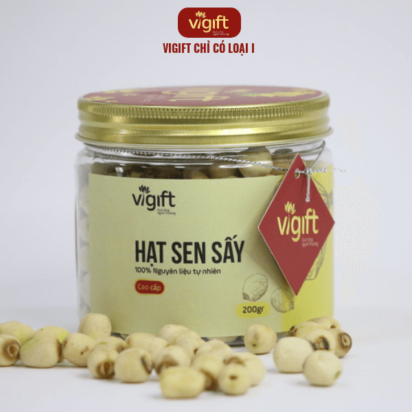 Hạt Sen Sấy Đà Nẵng Chất Lượng Tại ViGift