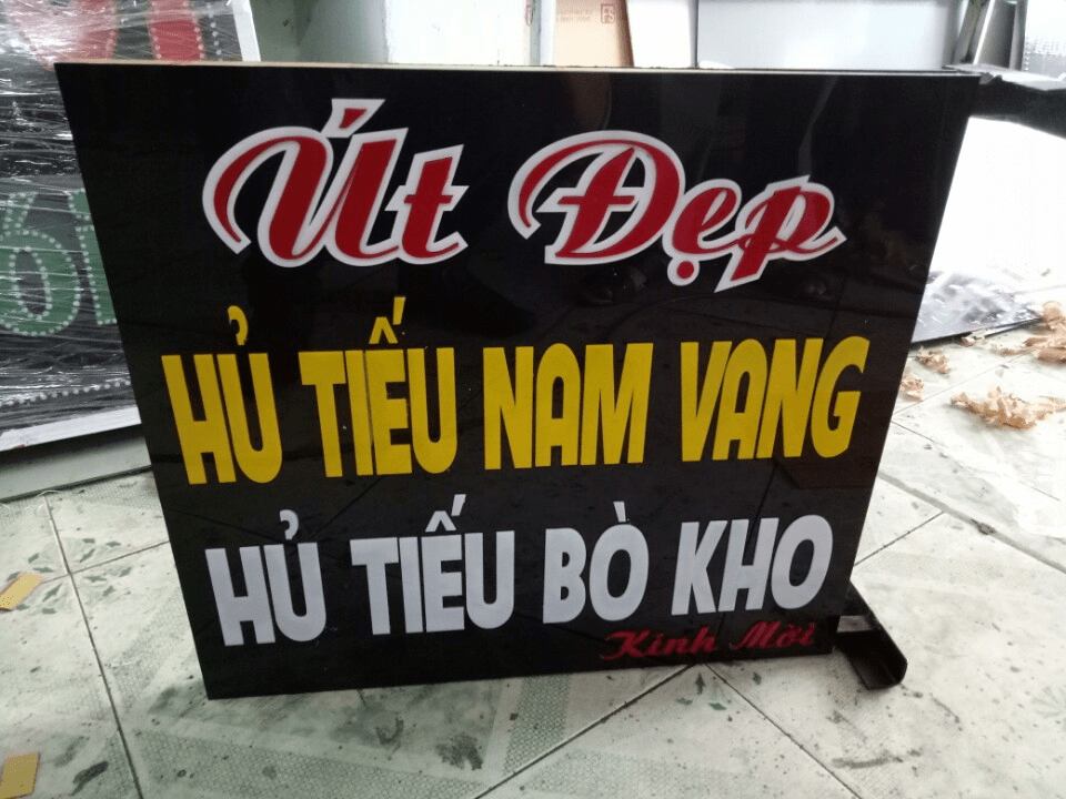 bảng hiệu quảng cáo Vũng Tàu