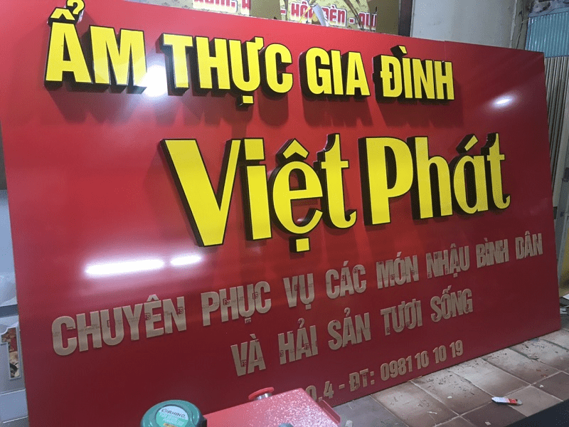 bảng hiệu quảng cáo Vũng Tàu