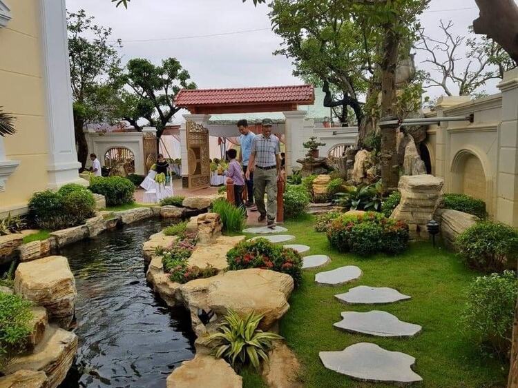thiết kế sân vườn Bắc Ninh