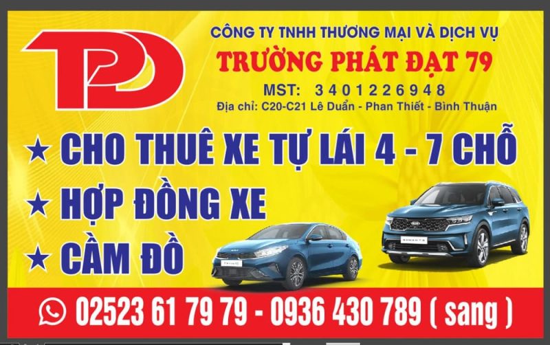 thuê xe tự lái Phan Thiết