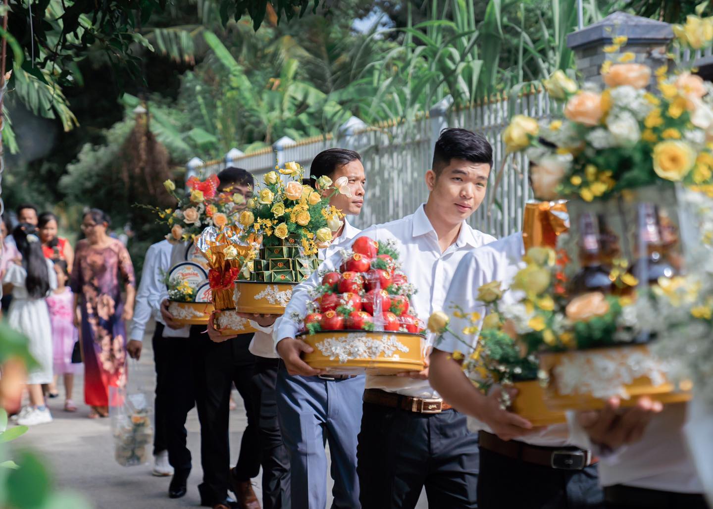 Mâm Quả Cưới Long An